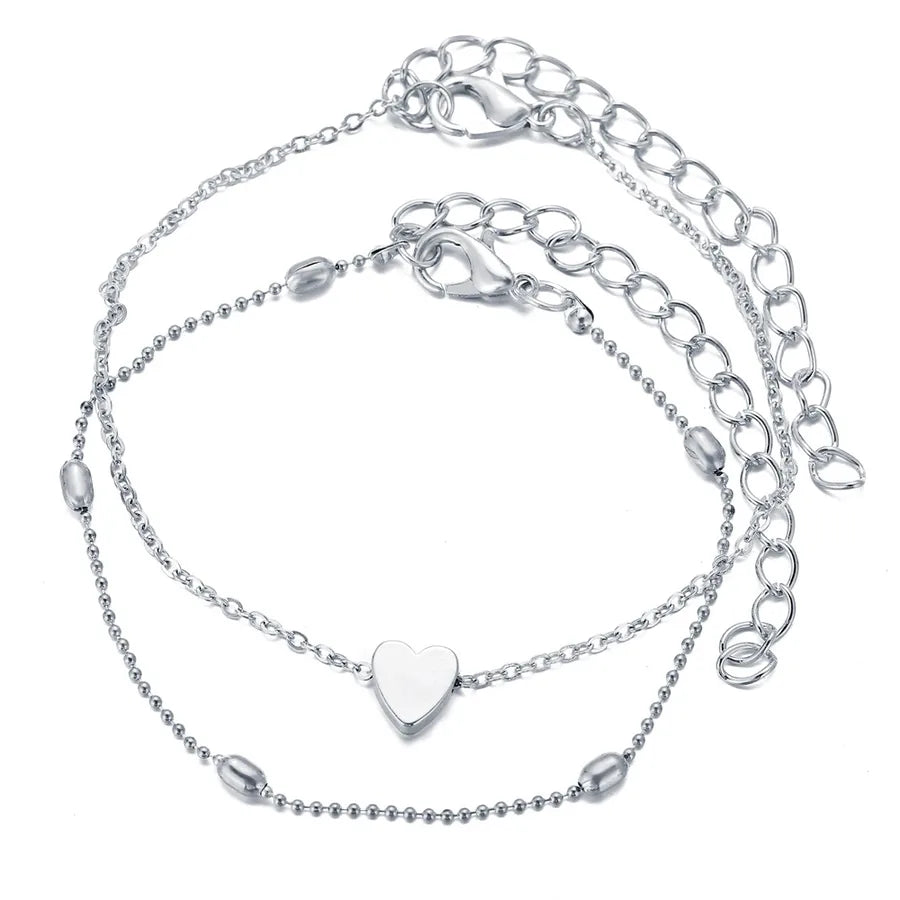 Europe and the United States  jewelry simple fashion foot decoration wholesale creative trendy beach anklet female personality anklet