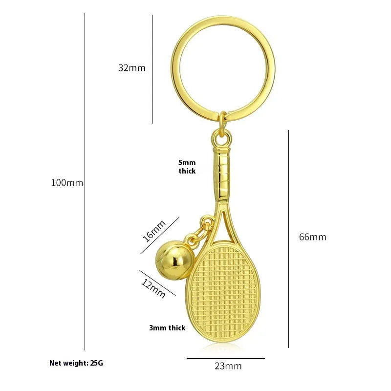1 Piece Classic Style Boxing Gloves Zinc alloy Unisex Bag Pendant Keychain
