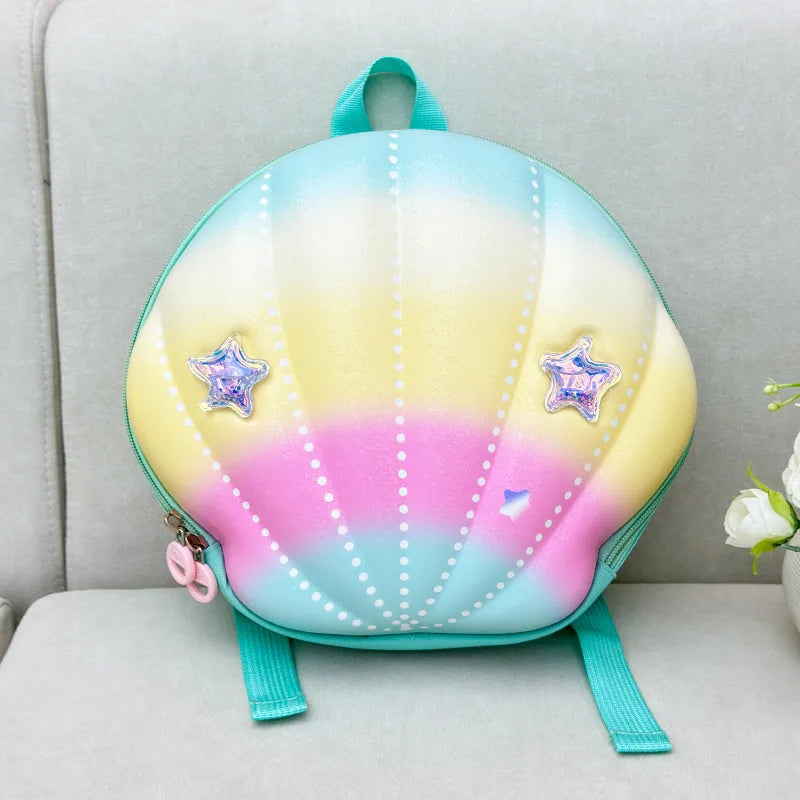 Gradient Color Casual Holiday Kids Backpack Functional Backpack