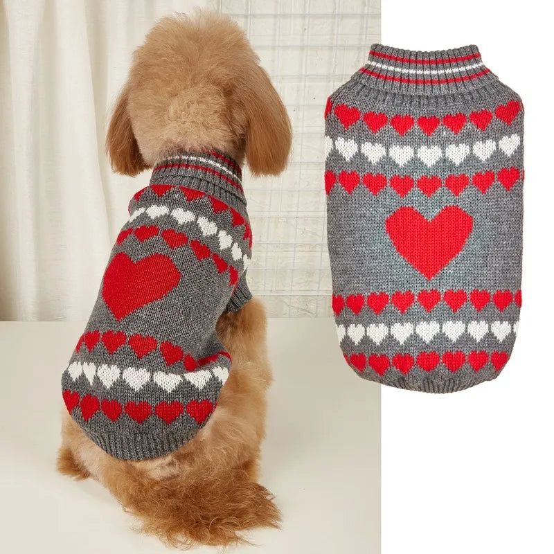 Cute Acrylic Valentine'S Day Heart Shape Pet Clothing