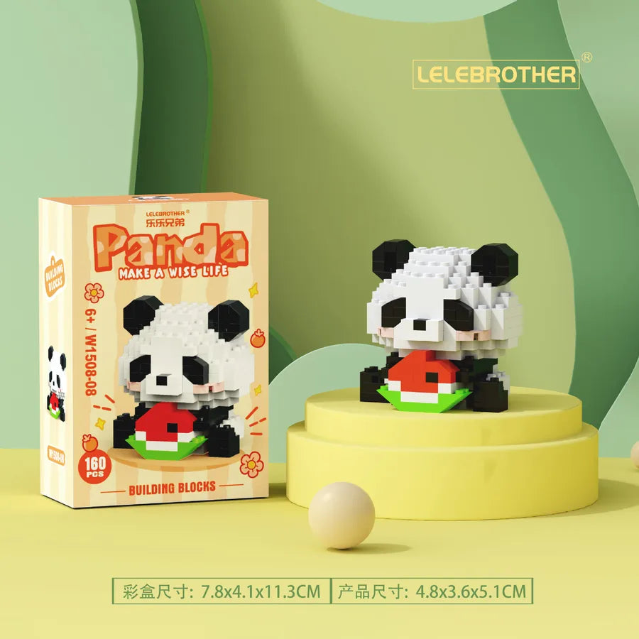 Kids(7-16Years) Children Unisex Panda ABS Building Toys Learning & Education Toys