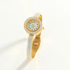 Glam Luxurious Geometric Round Quartz Women's Watches