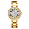 Simple Style Classic Style Solid Color Jewelry Buckle Quartz Watch Women's Watches