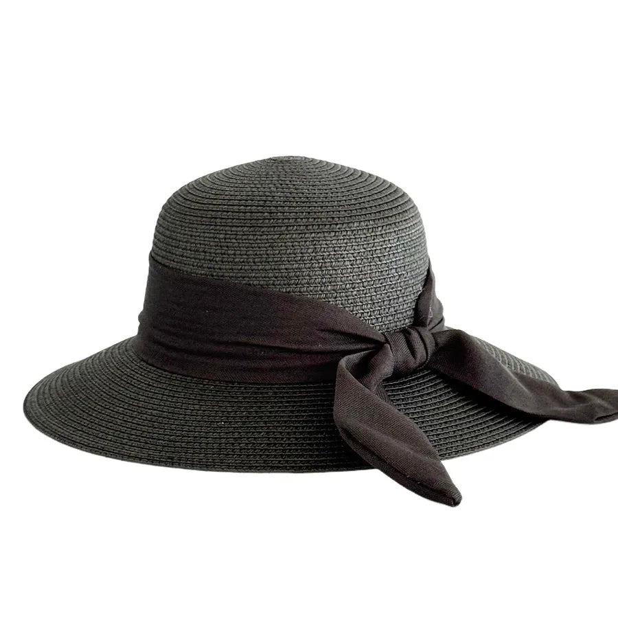 Women's Casual Style Elegant Streetwear Solid Color Big Eaves Straw Hat