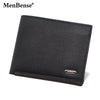 men's letter pu leather open wallets