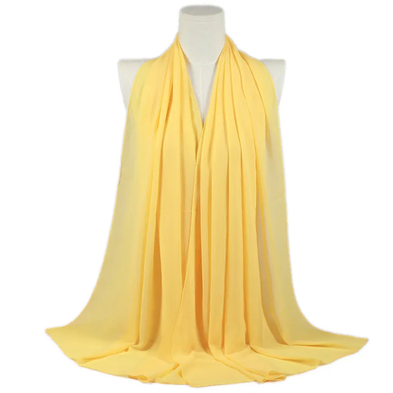 Unisex Basic Simple Style Solid Color Polyester Kerchief