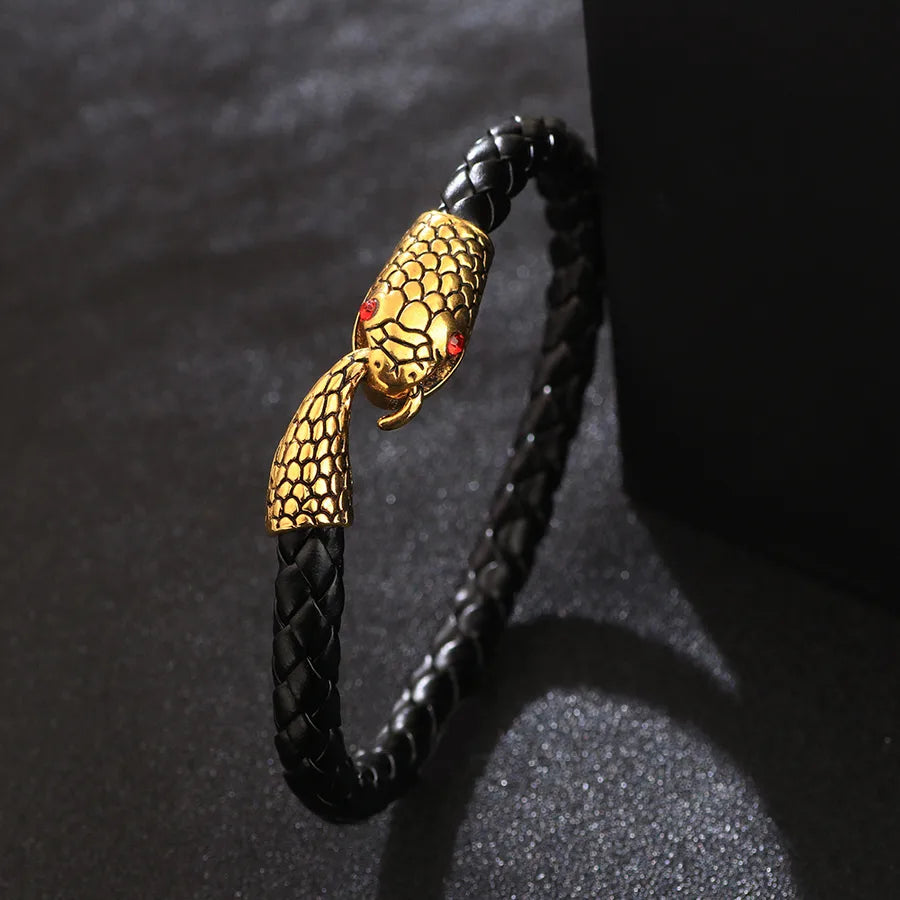 simple style animal no inlaid men's bracelets