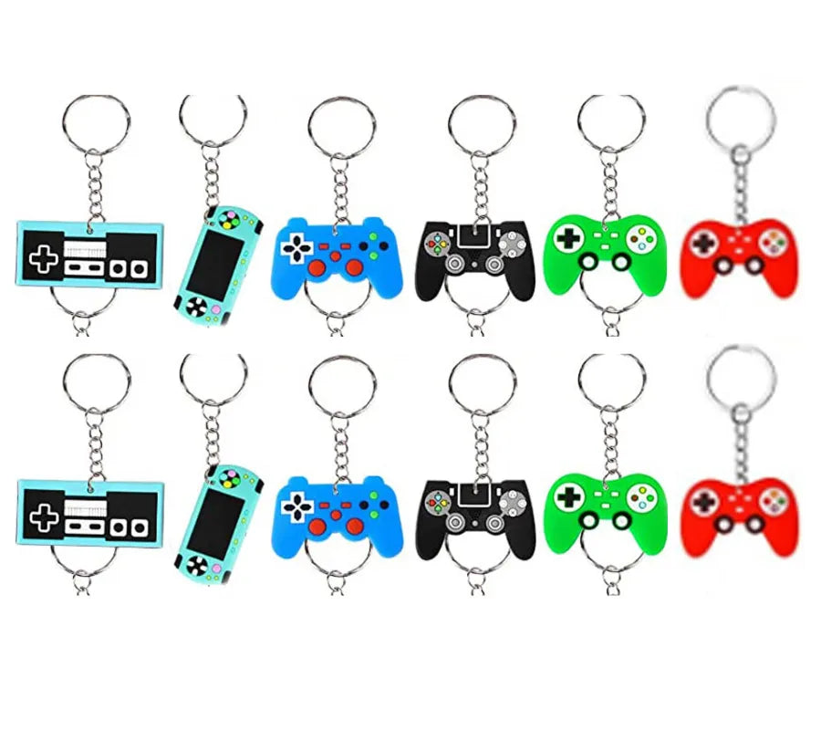 cute game console pvc keychain