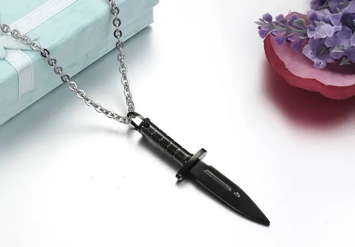 Cool Style Dagger 304 Stainless Steel Plating Men'S