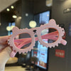 Little Bear Color Lens Children's Funny Sunglasses Cute Cartoon Kitten Sunglasses Anti-Uv Baby Glasses