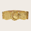 Casual Elegant Lady Solid Color Alloy Women's Leather Belts