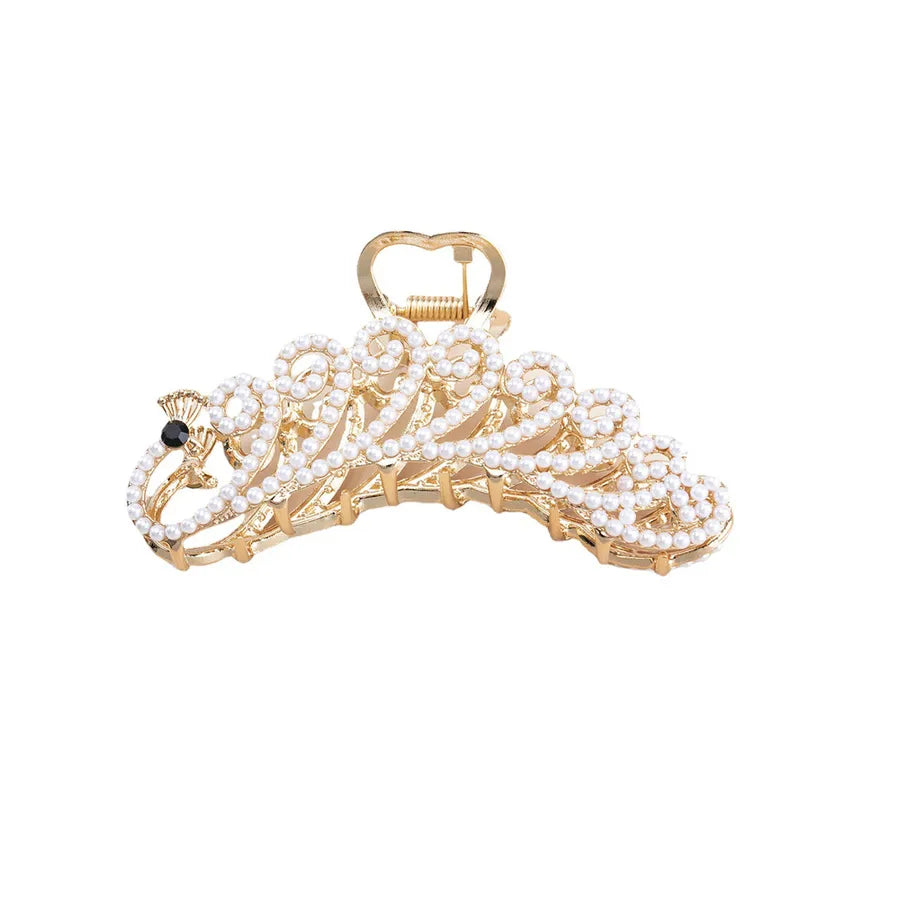 Elegant Women's Geometric Metal Hair Claws