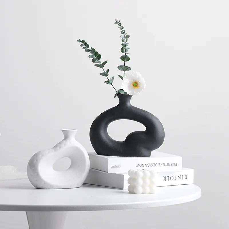 nordic style simple style irregular ceramics ornaments artificial decorations
