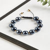 IG Style Casual Solid Color obsidian Men's Bracelets Men Beaded Bracelets