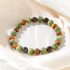 Explosions Tiger Eye Stone Natural Stone Bracelet Bracelet for Men and Women with the same stretch rope beaded jewelry gift jewelry