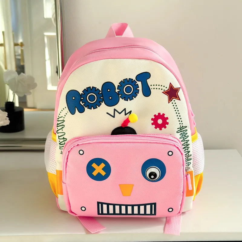 Vocabulary Words/Name Cartoon Casual Holiday School School Backpack Kids Backpack Functional Backpack