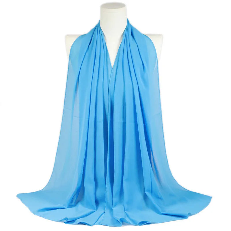Unisex Basic Simple Style Solid Color Polyester Kerchief