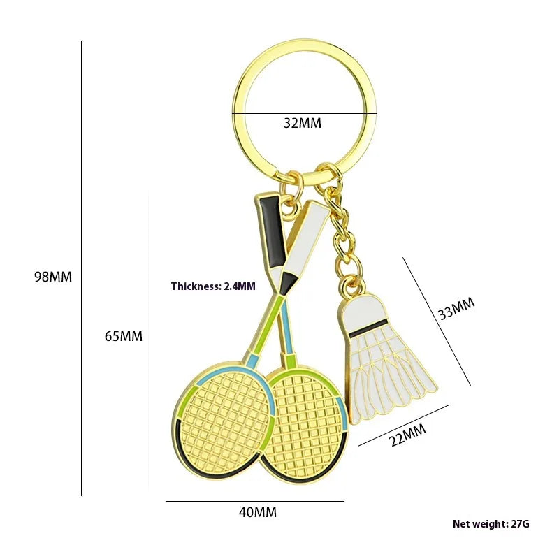 1 Piece Classic Style Boxing Gloves Zinc alloy Unisex Bag Pendant Keychain