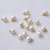 1 Piece Freshwater Pearl Round Oval Pendant