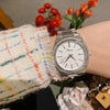 Vintage Style Classic Style Round Single Folding Buckle Quartz Watch Women's Watches