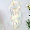 Simple Style Solid Color Butterfly Mostacilla Feather Iron Dreamcatcher Wall Art