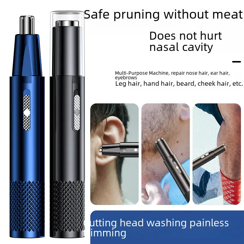 Electric men's nose hair shaver nose hair trimmer mini Shaver women shave sideburns and ear hair trimmer