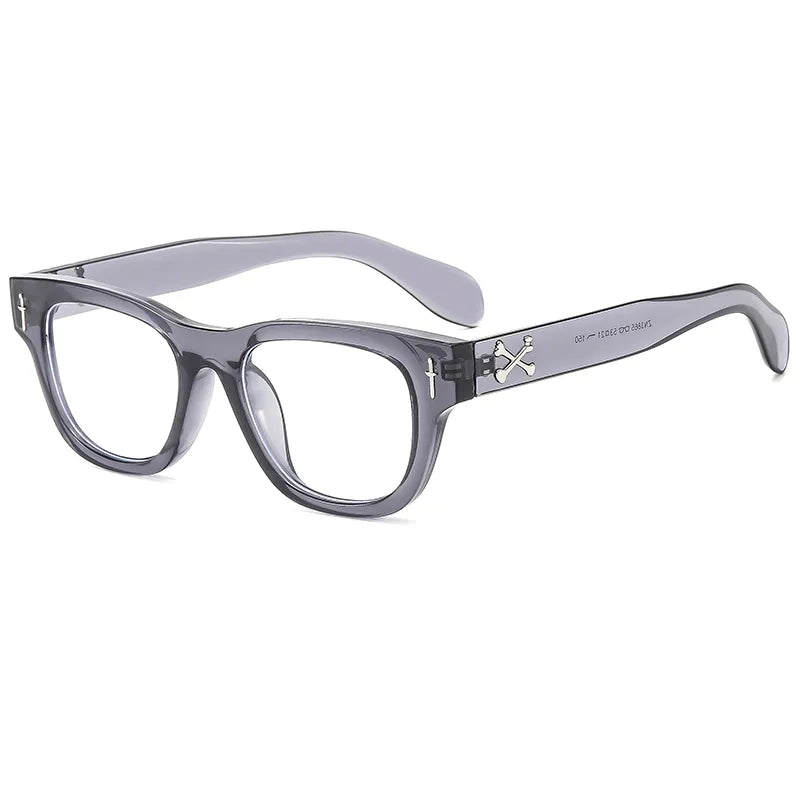 Casual Hawaiian Letter Pc Resin Square Full Frame Women's Sunglasses