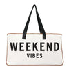 women's fashion letter canvas shopping bags