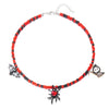 Handmade Halloween Necklace Ghost Spider Pendant Color Matched Pumpkin Design Luxury Style Women's Jewelry Accessory