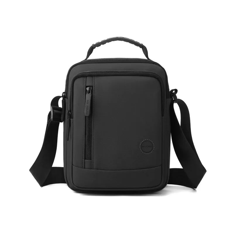 Basic Solid Color Zipper Functional Backpack