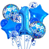 Birthday IG Style Letter Number Star Aluminum Film Party Festival Balloons
