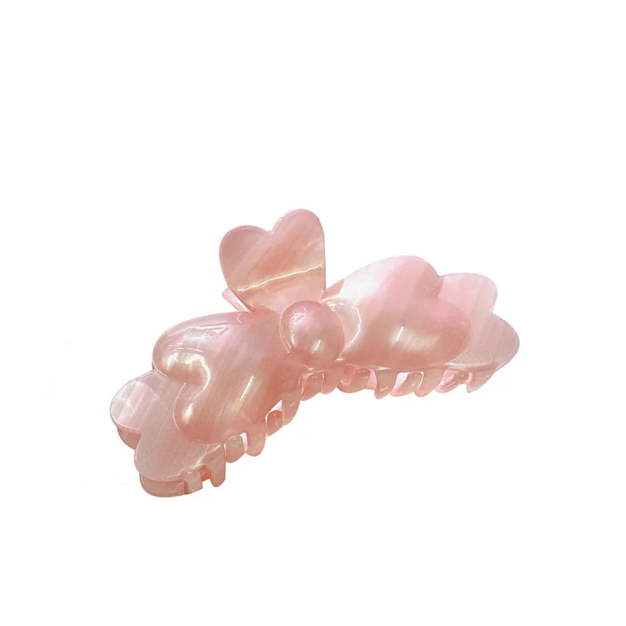 Large Size Acetate Hair Claw Clip Stylish Versatile Shark Tail Hair Clip Headwear For Women High-End Sensation Hair Accessories