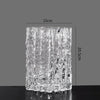 Simple Style Solid Color Glass Vase Artificial Decorations