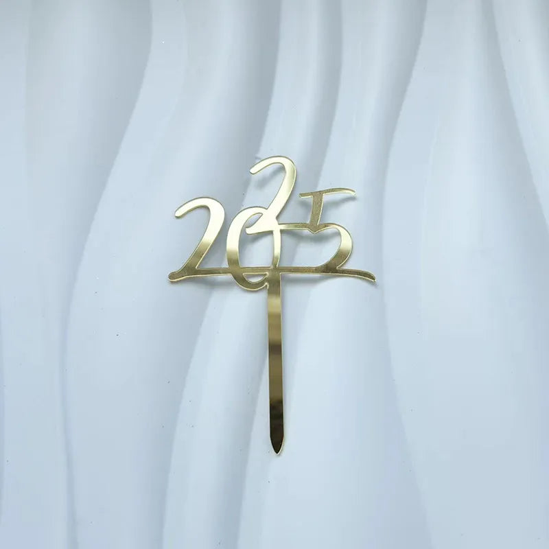 Christmas New Year Casual Elegant Lady Letter Plastic Holiday Banquet Selfie Cake Decorating Supplies Party Supplies Cake Decorating Supplies 1 Piece