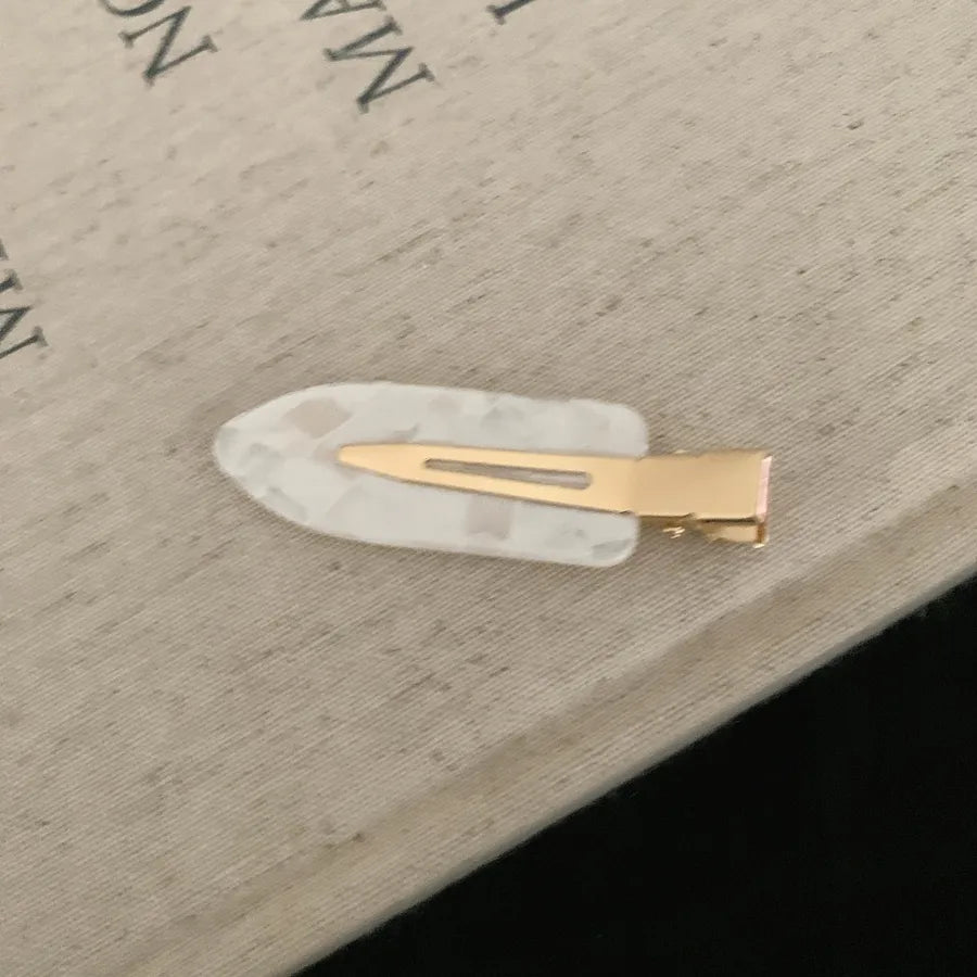 IG Style Sweet Women's Geometric Acetic acid sheets Hair Clip