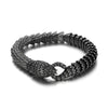 Retro Snake 304 Stainless Steel 18K Gold Plated Men'S Bracelets