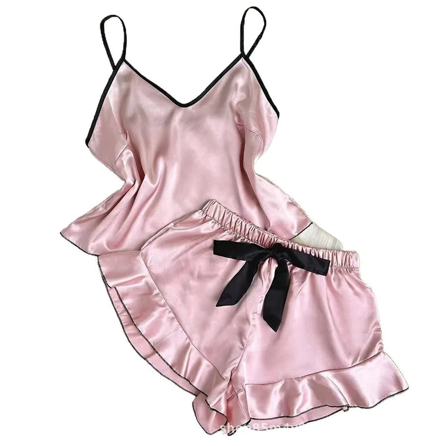 Pure Desire  Style Sexy Lingerie Set Women's Fun Sleepwear Three-Point Net Shirt Women's Underwear