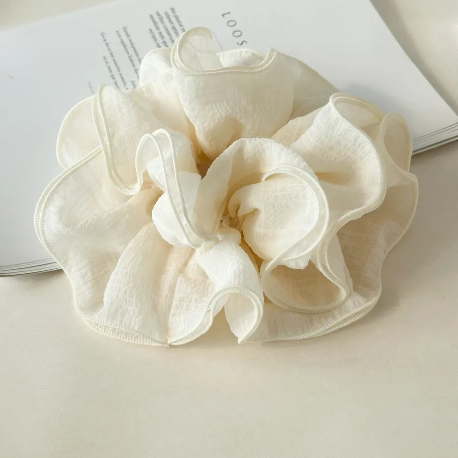 Elegant Lady Women's Solid Color Cloth Hair Tie
