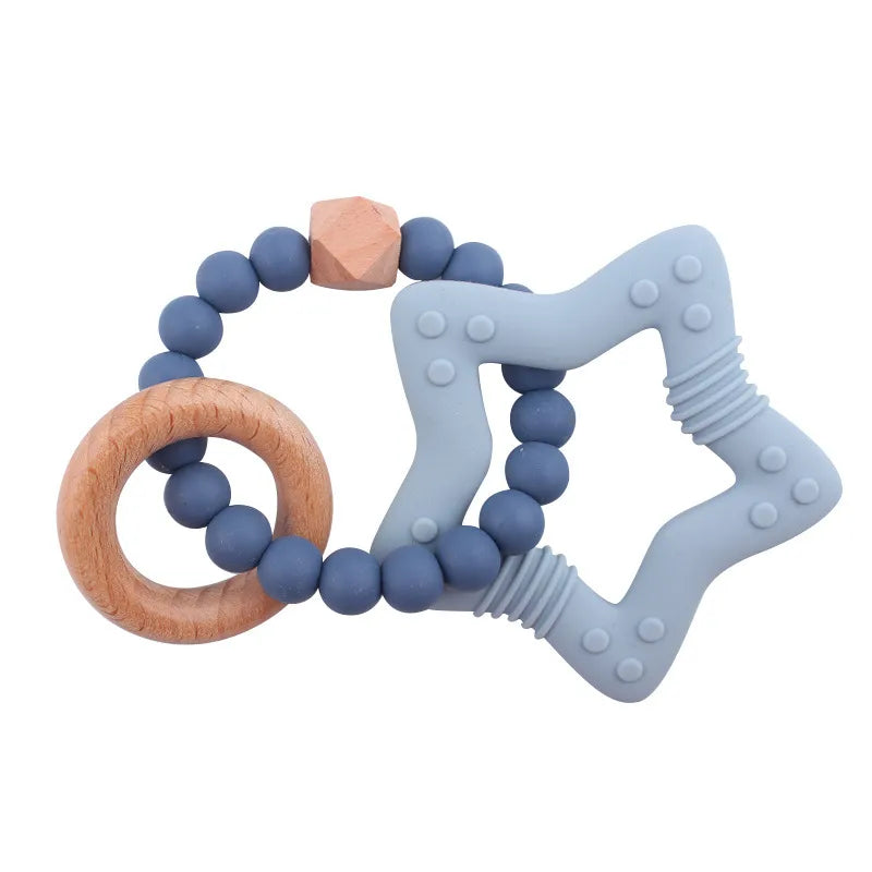 Cute Star Beech Silica Gel Baby Accessories