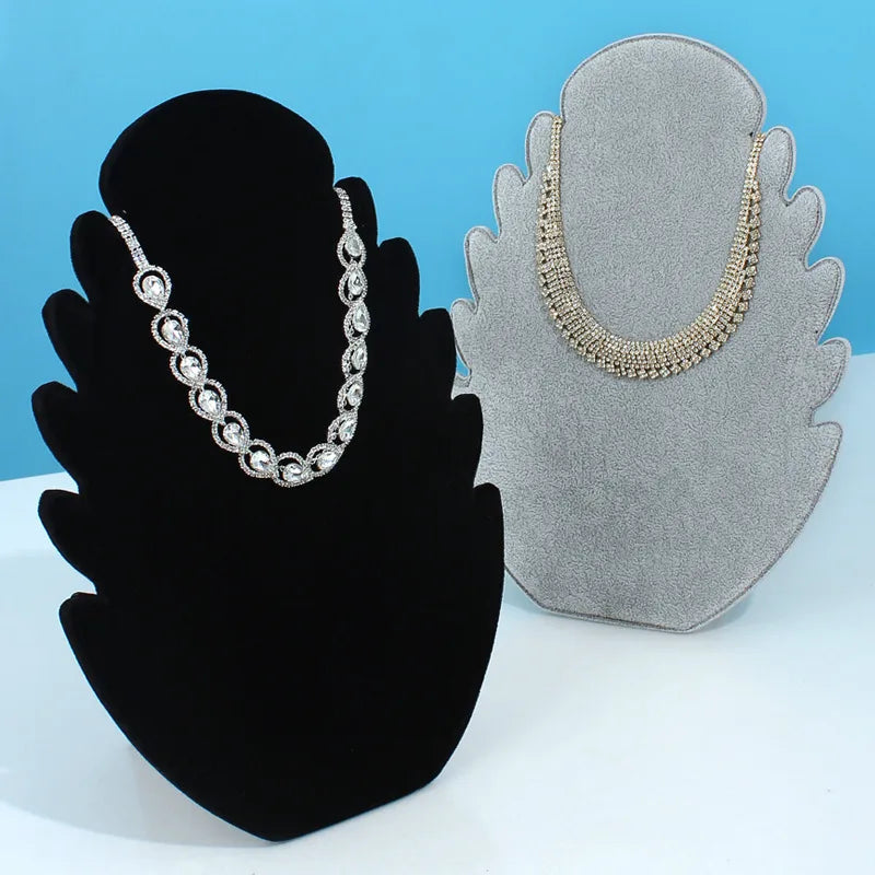 Basic Modern Style Classic Style Flame Density plate Flannel Jewelry Display Jewelry Rack