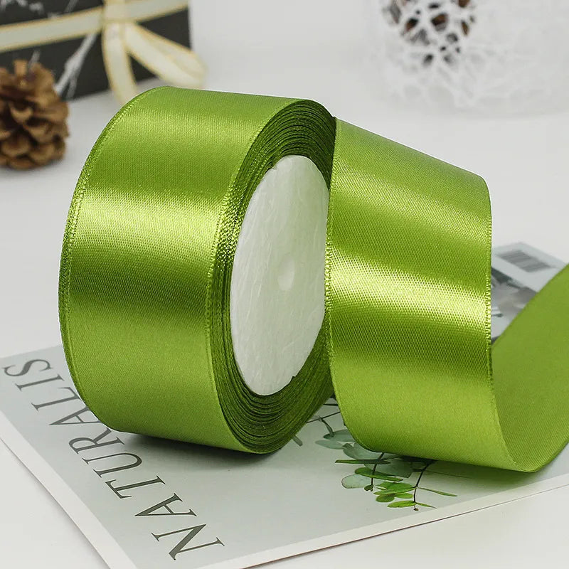 Modern Style Solid Color Polyester Holiday Wedding Birthday Party Supplies Gift Wrapping Supplies 1 Roll