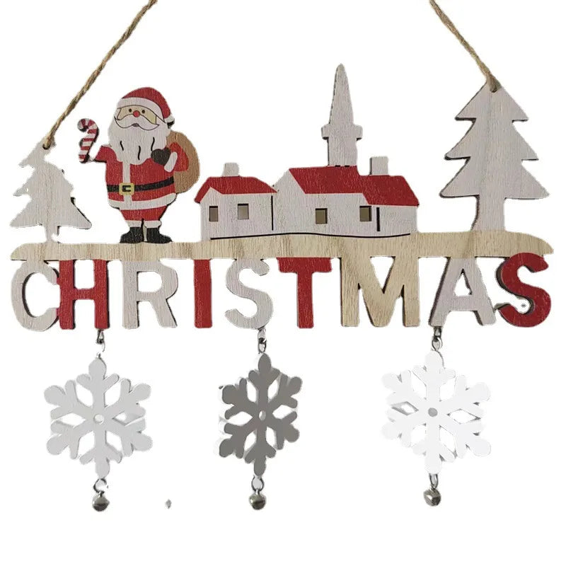 Christmas Simple Style Letter Wood Party
