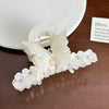 Dove High-End Diamond Butterfly Hair Clip Medium Size Versatile Hair Accessories For Women Acetate Material Hair Grips Tail Clips
