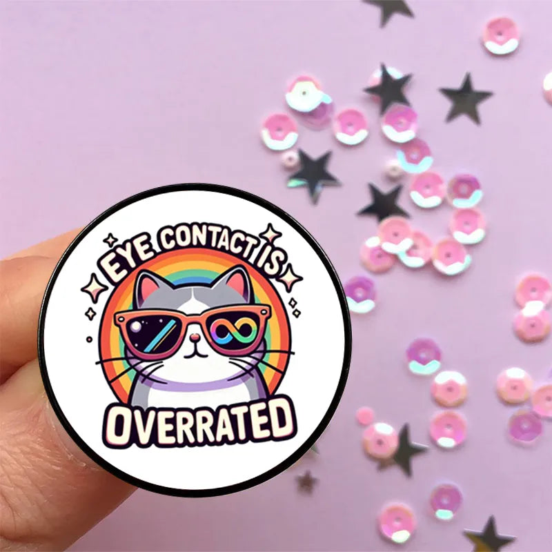 Cartoon Style Letter Cat Alloy Women's Brooches