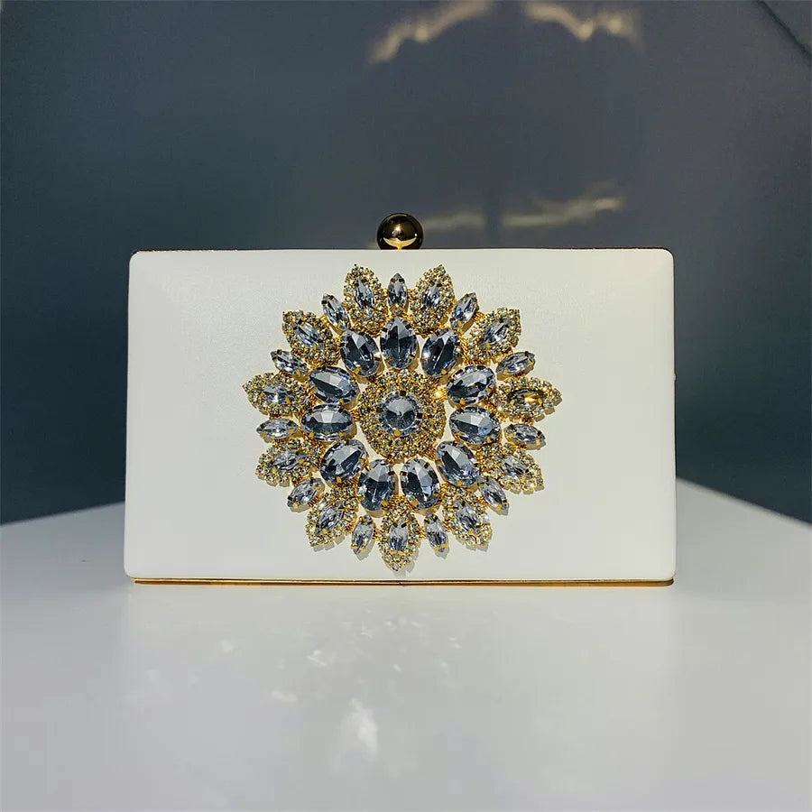 women's all seasons pu leather classic style clutch bag