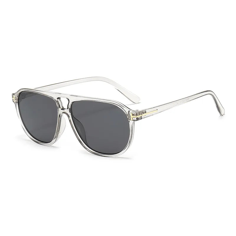 IG Style Retro Streetwear Solid Color Pc Square Full Frame Men's Sunglasses