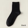 95% cotton mid-tube socks spring and summer mesh thin pure cotton men's socks solid color combed cotton stockings antibacterial deodorant socks