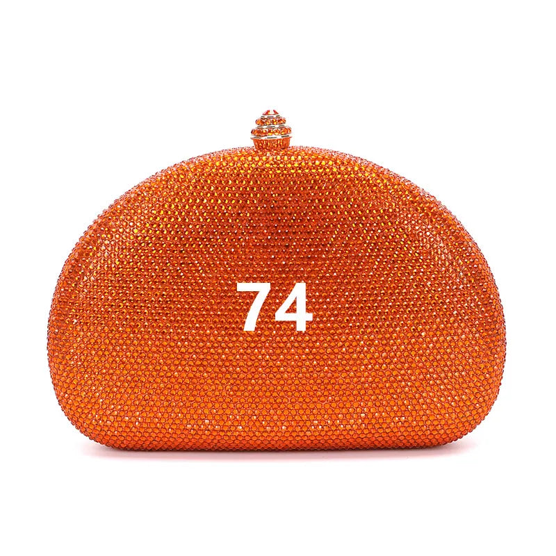 Evening bag   ladies evening bag party wedding export Diamond Crystal rhinavian bag  style