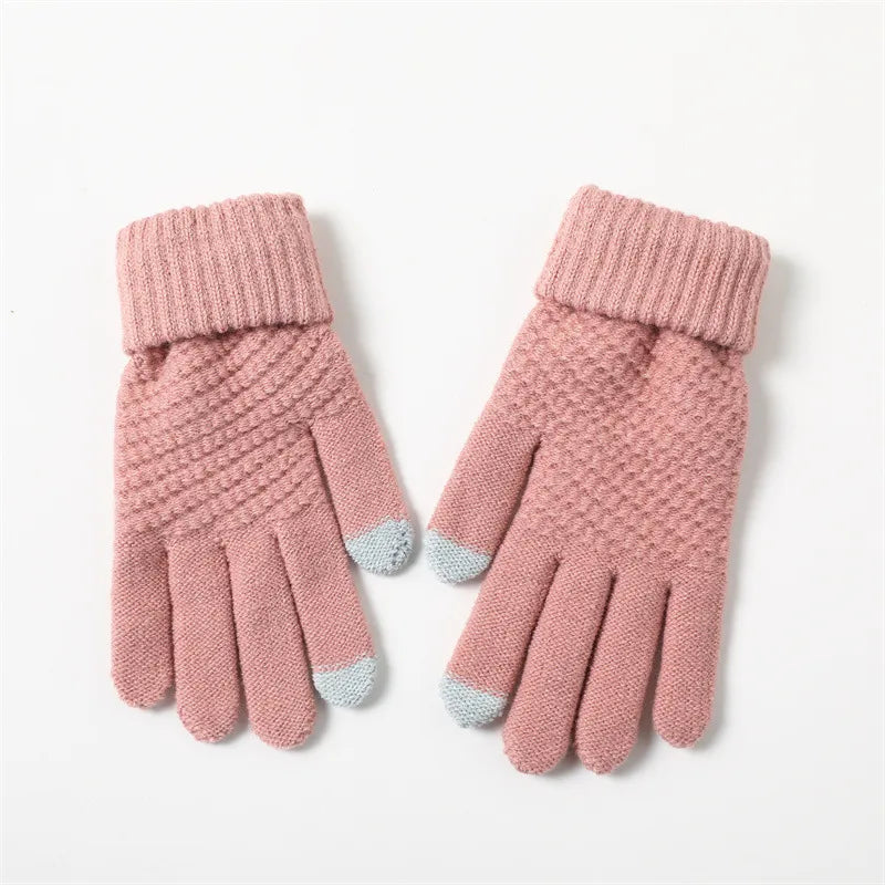 Unisex Basic Simple Style Solid Color Gloves