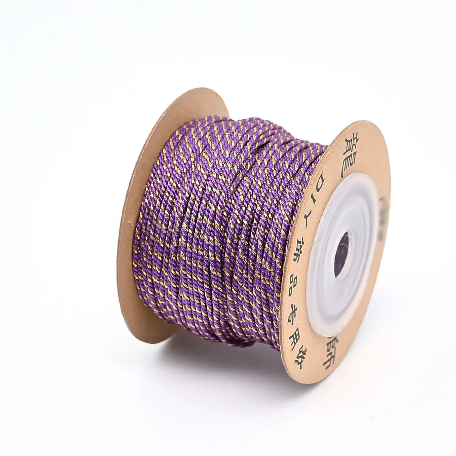 1 Roll/Package Cotton Polyester  Wire Diameter: 1.2mm Jewelry Accessories